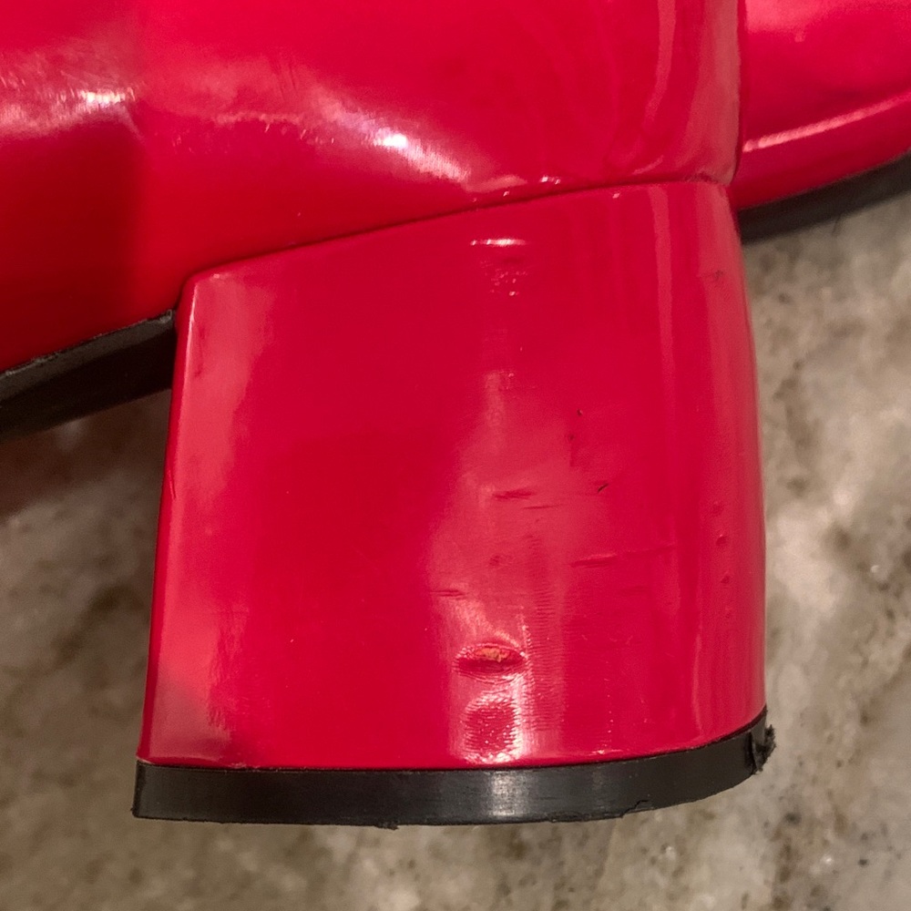 Steve Madden Bold Red Heels - Picture 5 of 8